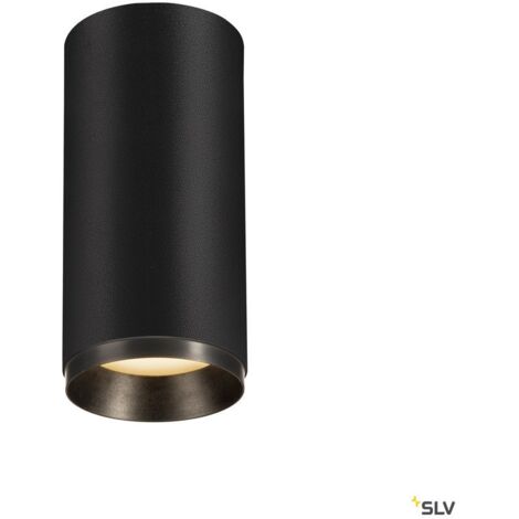 Plafonnier LED NUMINOS® M intérieur noir/noir LED 201W 60° UGR  22 - SLV - 1004228 (1/5)
