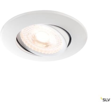 EASY INSTALL QPAR51/GU10 encastré blanc mat 20W max (1001005) (1/4)