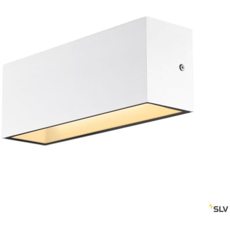 Applique extérieure up/down SITRA L blanc LED 24W CCT IP65 bord de mer - SLV - 1005156