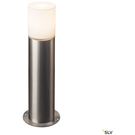 Borne extérieure ROX ACRYL 60 inox E27 20W max IP44 inox 304 - SLV - 1001489 (1/4)