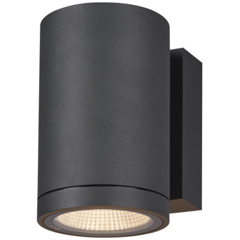 Applique extérieure ENOLA rond M gris LED 10W 3000K/4000K IP65 - SLV - 1003423