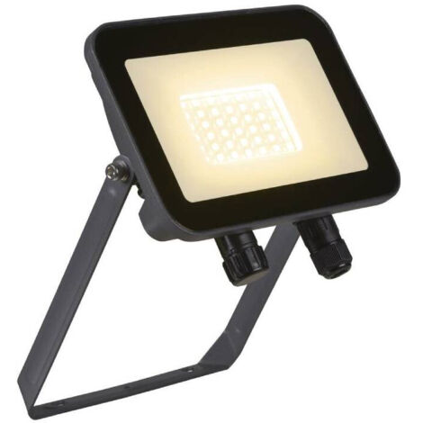 Projecteur extérieur FLOODI M gris LED 30W 3000K IP65 - SLV - 1006192 (1/5)