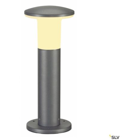 Borne extérieure ALPA MUSHROOM 45 gris E27 24W max IP55 - SLV - 228935 (1/4)