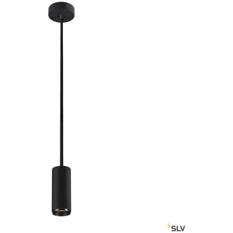 Suspension LED NUMINOS® S intérieur noir/noir LED 1042W 24° UGR 16 - SLV - 1004450 (1/4)