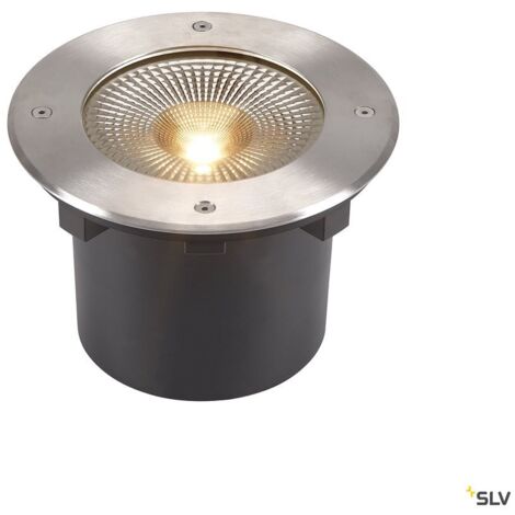 Encastré de sol extérieur ROCCI 200 rond inox LED 16W 3000K IP65/IP67 - SLV - 1006104 (1/5)