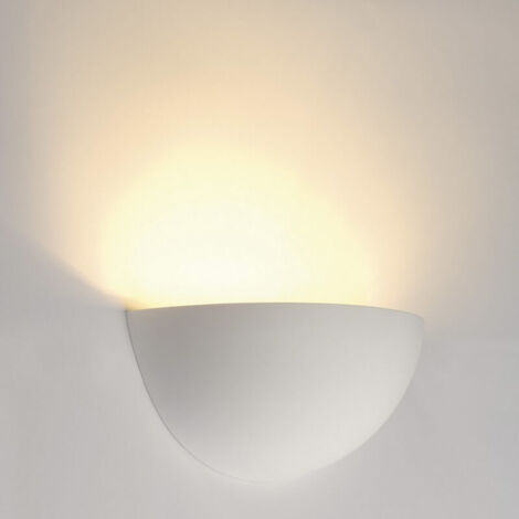Applique intérieure PLASTRA 101 blanc E14/C35 40W max plâtre - SLV - 148013 (1/5)