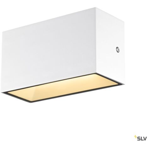 Applique extérieure up/down SITRA M blanc LED 14W CCT IP65 bord de mer - SLV - 1005153