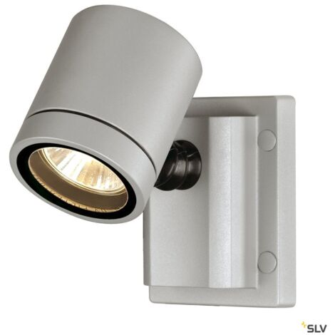 Applique MYRA gris QPAR51 GU10 max. 50W IP55 - SLV - 233104 (1/5)