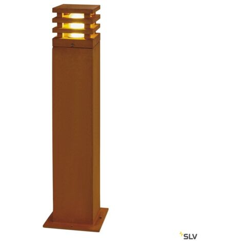 Borne extérieure RUSTY® 70 fonte rouillée LED 9W 3000K IP55 bord de mer - SLV - 233437
