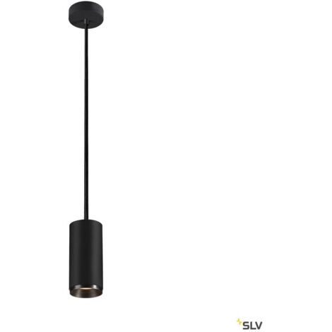 Suspension LED NUMINOS® M intérieur noir/noir LED 201W 24° UGR  16 - SLV - 1004538 (1/4)