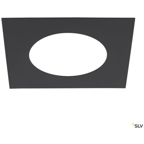 Bague de réduction pour encastré downlight NUMINOS® intérieur carrée noir - SLV - 1006149