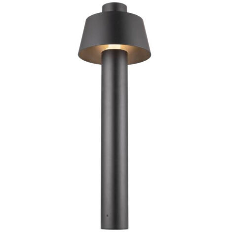 Borne PHOTONI 75 extérieur conique noir E27 13W IP65 bord de mer - SLV - 1007584 (1/4)