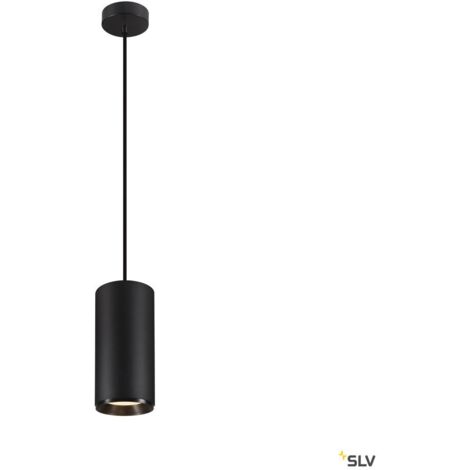 Suspension LED NUMINOS® XL intérieur noir/noir LED 36W 24° UGR  19 - SLV - 1005783 (1/5)