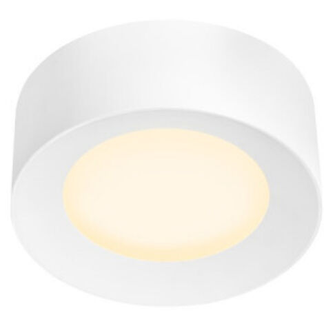 Plafonnier intérieur FERA 25 blanc mat LED 195W 3000K/4000K variable Dali - SLV - 1002967 (1/3)