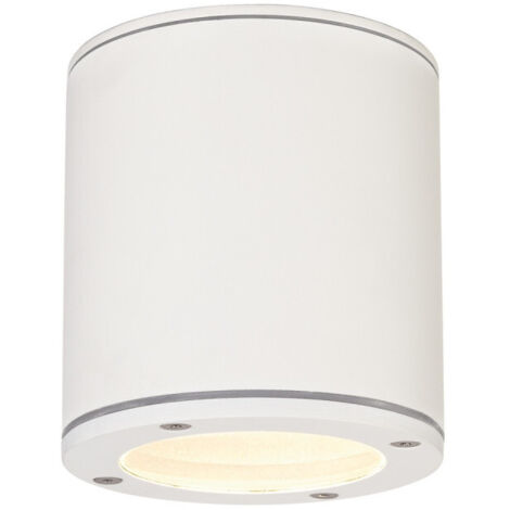 Plafonnier extérieur SITRA blanc GX53/TCR-TSE 9W max IP44 - SLV - 231541 (1/3)