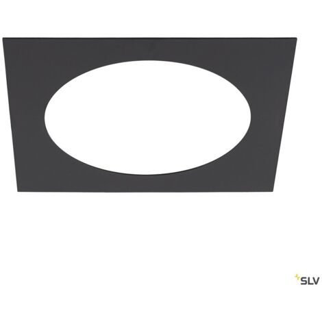 Bague de réduction pour encastré downlight NUMINOS® intérieur carrée noir - SLV - 1006153