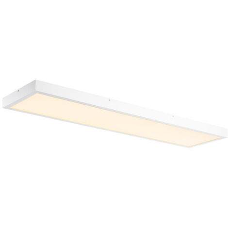 Plafonnier intérieur PANEL 1200x300mm blanc LED 45W 3000K variable - SLV - 1001505 (1/3)
