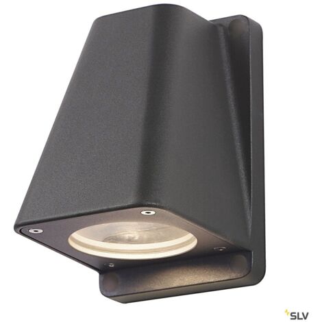 Applique extérieure WALLYX gris GU10/QPAR51 50W max IP44 - SLV - 227195 (1/5)