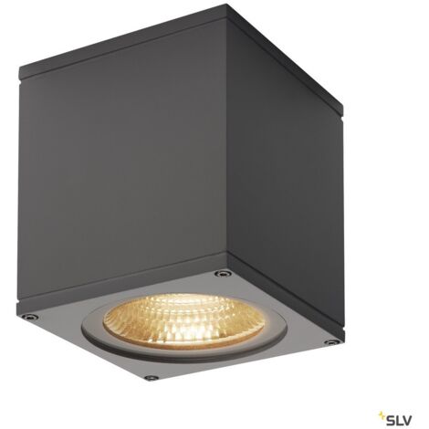 Plafonnier extérieur BIG THEO gris LED 21W 3000K IP44 - SLV - 234535