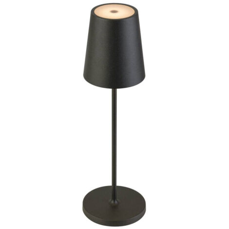 Lampe à poser VINOLINA TWO sans fil IP65 2200/2700/3000 K TOUCH noir - SLV - 1007693 (1/5)