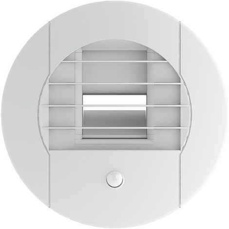 Bouche d'extraction hygroréglable BEHW.E DP 5/30 - WC - ø 125mm - 5m³/h - Détecteur de présence (1/2)