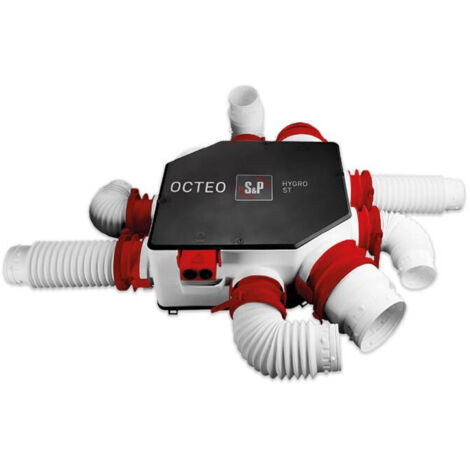 Unelvent – VMC simple flux à sondes thermo-hygrométriques – Débit max adapté pour habitat pavillonnaire jusqu'à 6 sanitaires – 607300 (1/5)