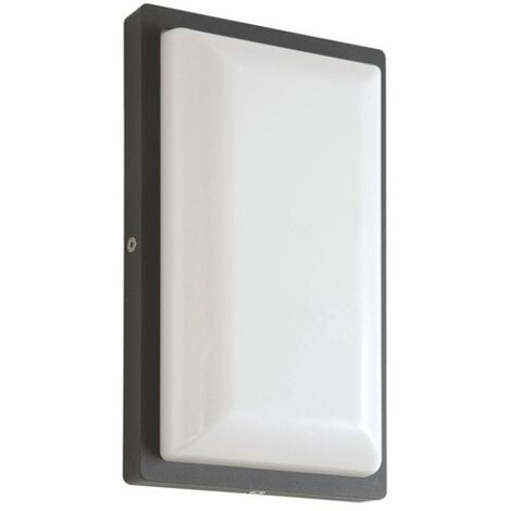 CAMILLE 2 Appl. Mur Ext. IP65 IK07 graphite LED intég. 10W 3000K 375lm ARIC 50543 (1/3)