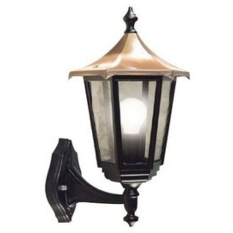 MONACO Appl. Mur Ext. (bas) IP43 IK02 cuivré E27 100W max. Lpe non incl. ARIC 3033 (1/3)