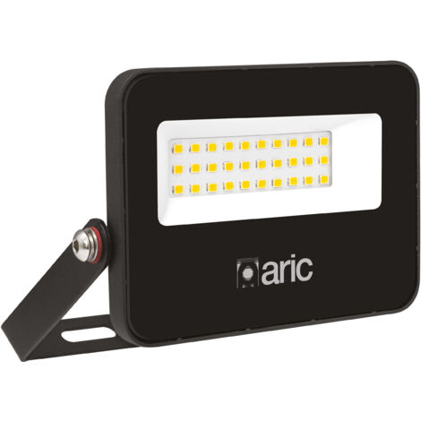 WINK 2 Projecteur Extérieur IP65 IK08 noir Led 110° 21,3 Watts 4000K 2100lm ARIC 51292 (1/6)
