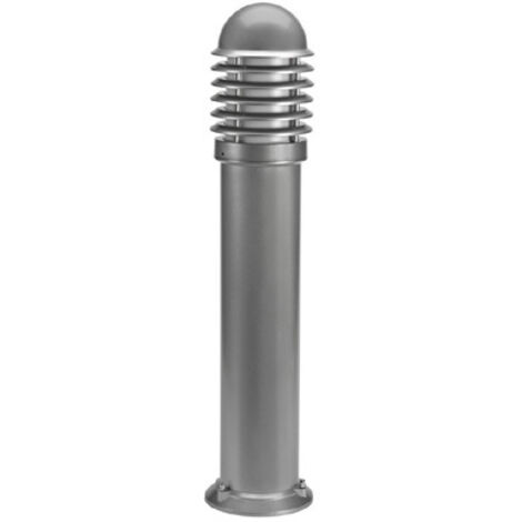 borne extérieur - aric caleo 1 - haute - culot e27 - gris - sans lampe - aric 1709 (1/5)