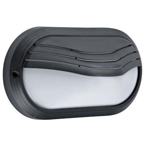 OVO 270TP Hublot Ext. IP65 IK10 ovale noir E27 40W max. lpe non incl. ARIC 2201 (1/4)