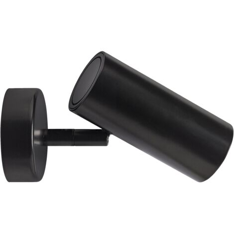 ELMA Proj. s/patère noir angle 30° LED intég. 10,5W 3000K 850lm ARIC 50691 (1/2)