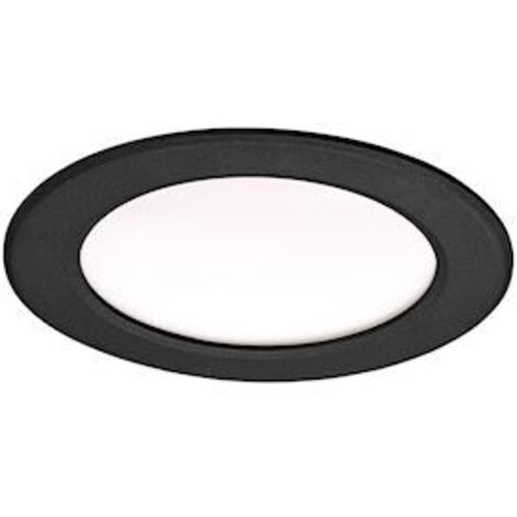 spot encastré à led - aric - flat-iso - 13w - cct - 3-4000k - noir - aric 50702 (1/4)