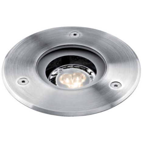 applique de sol encastrée - aric aquasol mini - gu10 - inox - rond - aric 4648 (1/4)