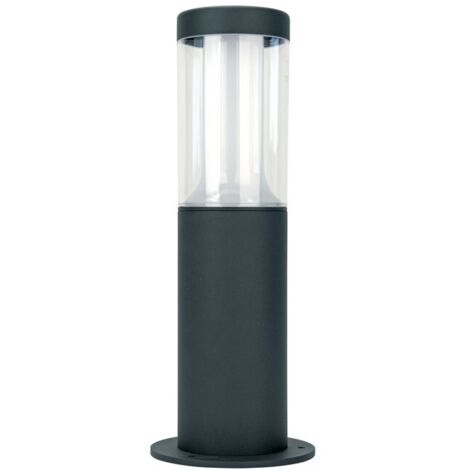 Aric – Borne d'extérieur LED 420 lm 3000 K – Hauteur 40 cm – Aluminium graphite – Indice de protection IP66 – Dimmable par coupure de phase (1/3)