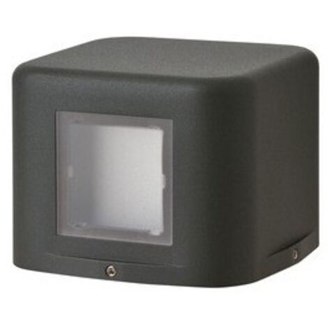 KEELER Applique Mur Ext. IP65 IK07 LED intég. 8W 3000K 295lm ARIC 50278 (1/4)