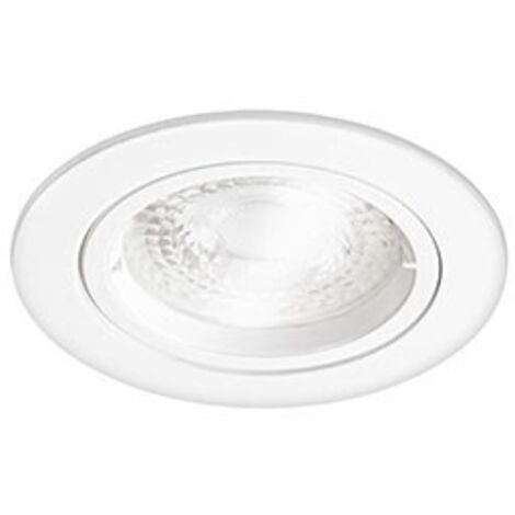spot encastré à led - aric speed 50 - gu10 - ip65 - blanc - sans lampe - aric 4067 (1/4)