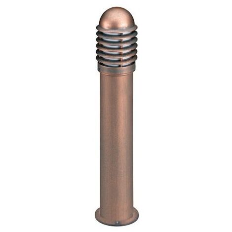 CALEO 1 Borne Ext. IP44 IK07 cuivré E27 100W max Lpe non incl. haut.73cm ARIC 1706 (1/3)