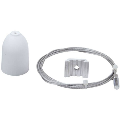 filin de suspension - gbs 33 - pour rail 029 - 1.50 mètre - blanc - aric 1658 (1/3)