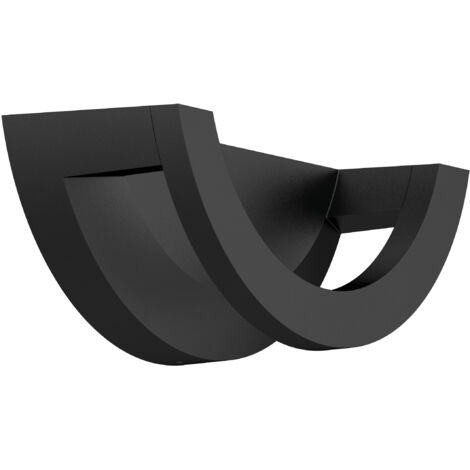 applique - aric curva - 10w - 3000k - 50d - noir - aric 51523 (1/5)