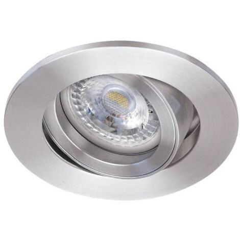 TIPO Encastré GU10 rond orientable alu a/lpe LED 4,5W 4000K 500lm incl. ARIC 51125 (1/5)
