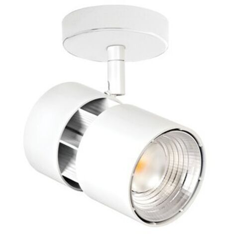NINETY 01 Proj. s/patère blanc angle 60° LED intég. 39W 4000K 4000lm ARIC 50573 (1/4)