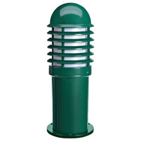 CALEO 1 Borne Ext. IP44 IK07 vert E27 100W max. Lpe non incl. haut.42cm ARIC 1797 (1/3)