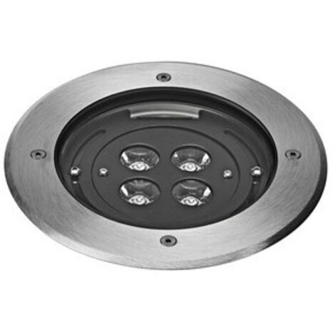 TECNISOL 150 Enc.Sol Ext. IP67 IK10 rond inox LED 12W 45° 4000K 800lm ARIC 50667 (1/4)