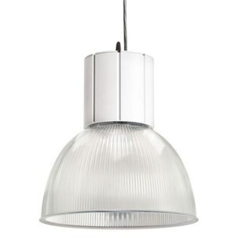 LEXA Suspension Ø316mm blanc / transparent LED intég. 37W 60° 4000K 3600lm ARIC 50764 (1/3)