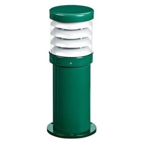 Aric – Borne d'extérieur IP65 IK07 35cm – Compatible E27 jusqu'à 70W – Finition verte élégante – 3124 (1/3)