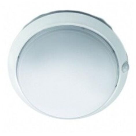plafonnier - aric armilla - e27 - blanc - sans lampe - détecteur infrarouge - aric 4004 (1/3)