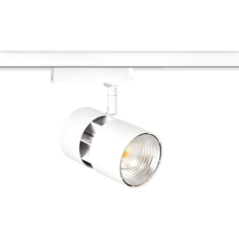 NINETY Proj. Rail 1 all.029 blanc angle 60° LED intég. 39W 3000K 4000lm ARIC 50580 (1/2)