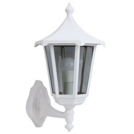 MONACO Appl. Mur Ext. (bas) IP43 IK02 blanc E27 100W max. Lpe non incl. ARIC 3030 (1/3)