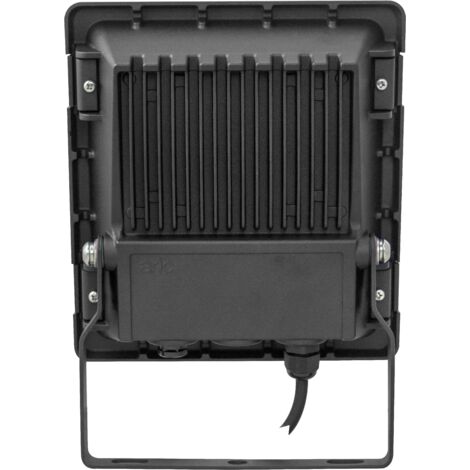 TWISTER 3 Proj. Ext. IP65 IK08 noir 90° LED intégré 70W 3000K 8400lm ARIC 50827 (1/5)